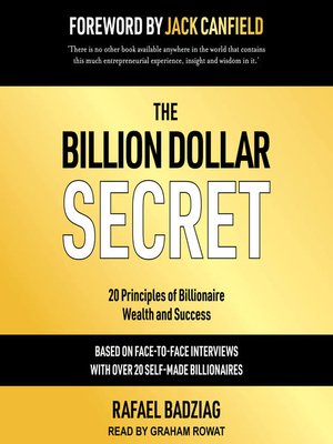 cover image of The Billion Dollar Secret